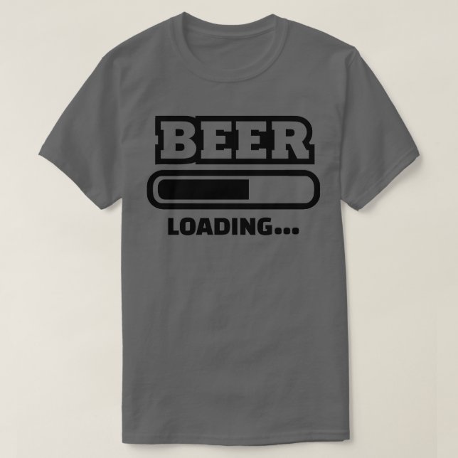 Beer loading bar T-Shirt (Design Front)