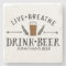 Beer Love Hipster Live Breathe Drink Beer Custom
