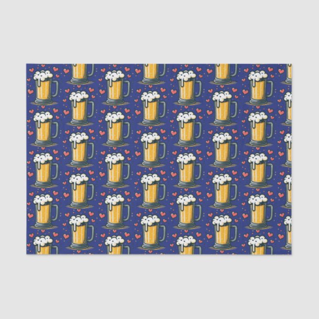 Beer Love Tissue Paper (Front)