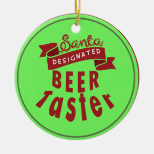 Beer Lover Christmas Ornament - Personalised