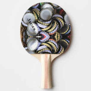 Beer Lover Cool and Trendy I Love Beer Ping Pong Paddle
