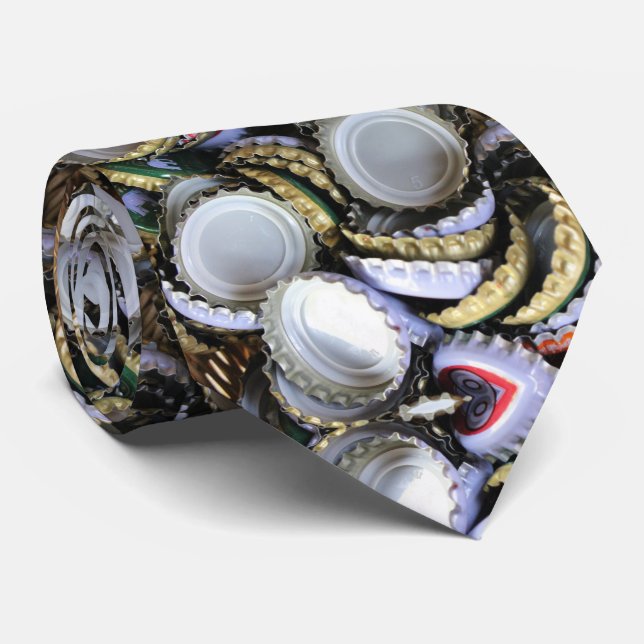 Beer Lover Cool and Trendy  I Love Beer Tie (Rolled)