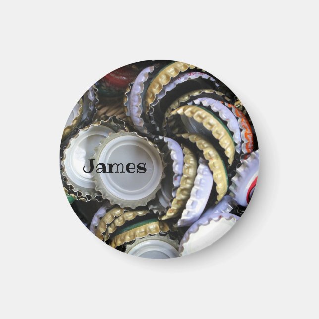 Beer Lover Cool and Trendy Magnet (Front)