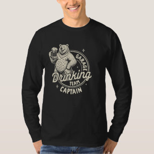 Beer Lover Craft Beer Drinker Garage Drinking Team T-Shirt