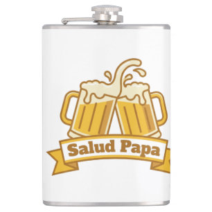 Beer Lover Father's Day Hip Flask