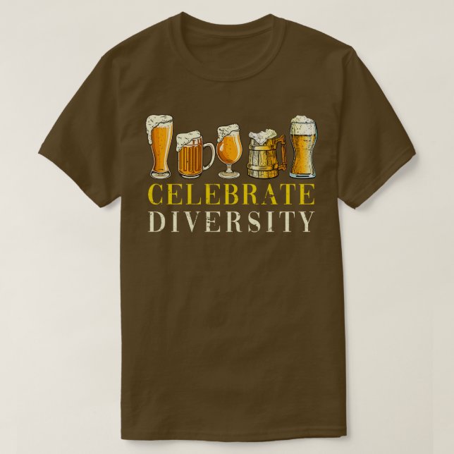 Beer Lover Gift Funny Brewing Craft Beer T-Shirt (Design Front)