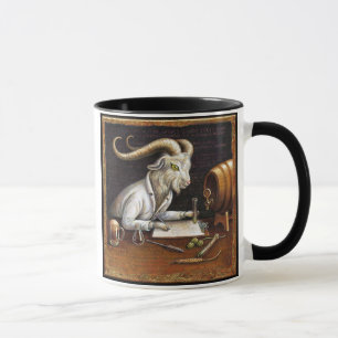Beer Lover Goat Mug: Zymology Mug