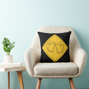 Beer Lovers Sign Cushion