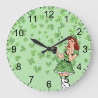 Beer Loving Irish Pin Up