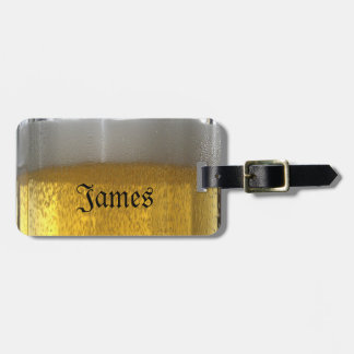 Beer Luggage Tag