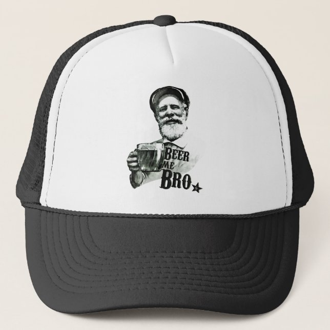 Beer me Bro Trucker Hat (Front)