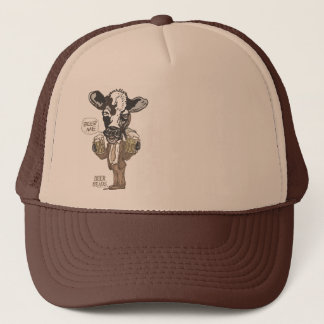 Beer Me Moo Cow by Mudge Studios Trucker Hat