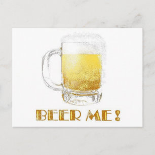 Beer Me! Postcard