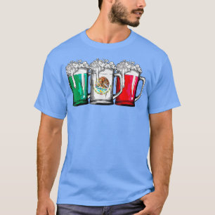 Beer Meican Flag Cinco De Mayo Women Meico Gifts T-Shirt