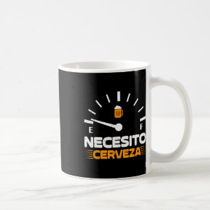 Beer Mexican Party Men Necesito Cerveza Cinco De M Coffee Mug