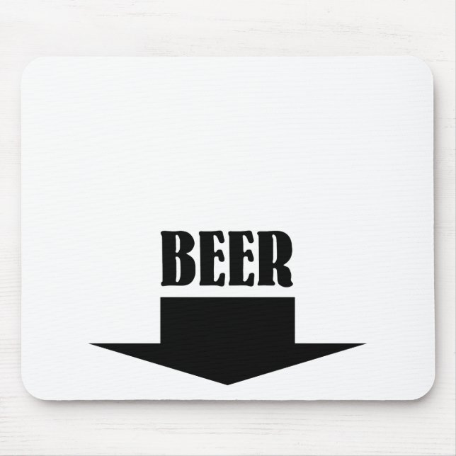 Beer Mouse Mat (Front)