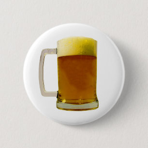 Beer Mug 6 Cm Round Badge