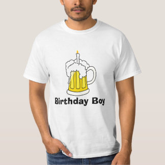 Beer Mug Birthday Boy T-Shirt