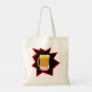 Beer Mug Burst Tote Bag