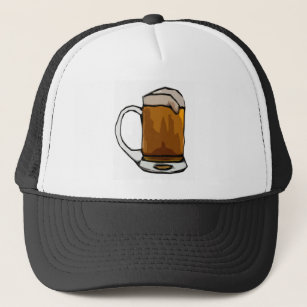 Beer Mug Caricature Trucker Hat