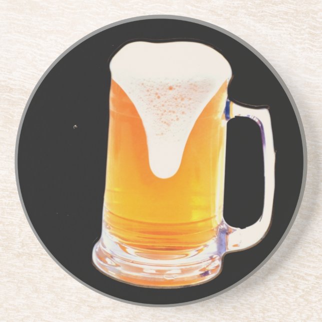 Beer Mug Coaster (Front)