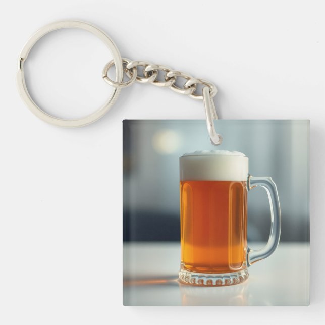 Beer mug key ring (Front)