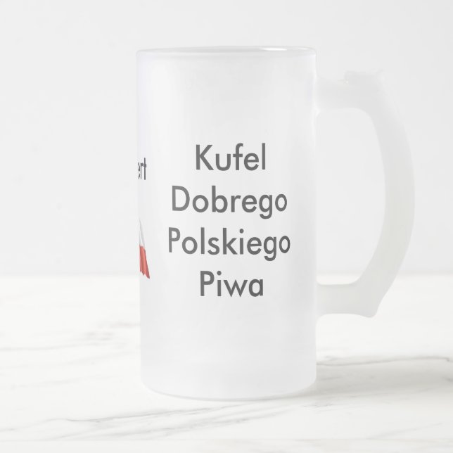 Beer Mug Polish Beer (Right)