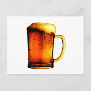 Beer Mug Postcard