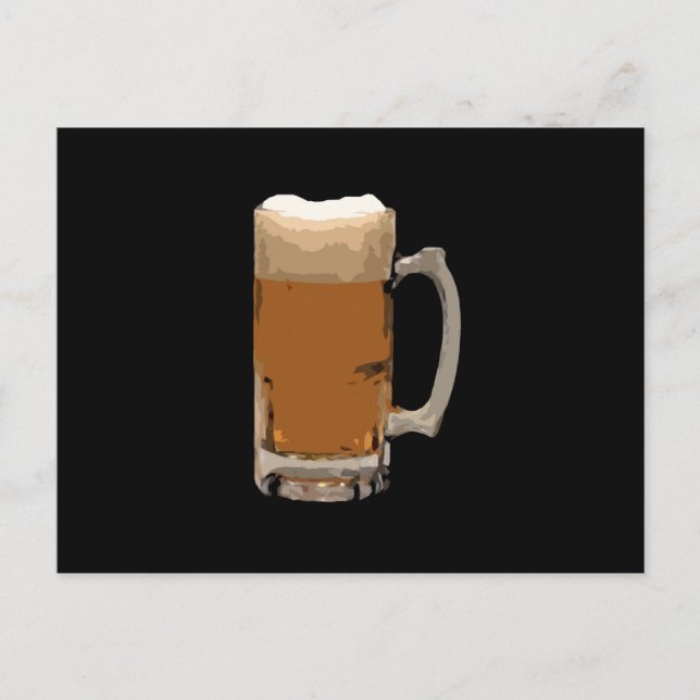 Beer Mug Postcard (Front)