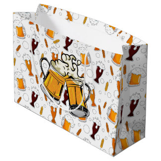 Beer Mugs Gift Bag