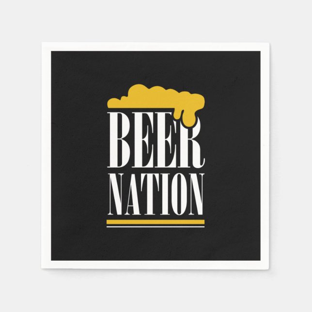 Beer Nation Napkin (Front)