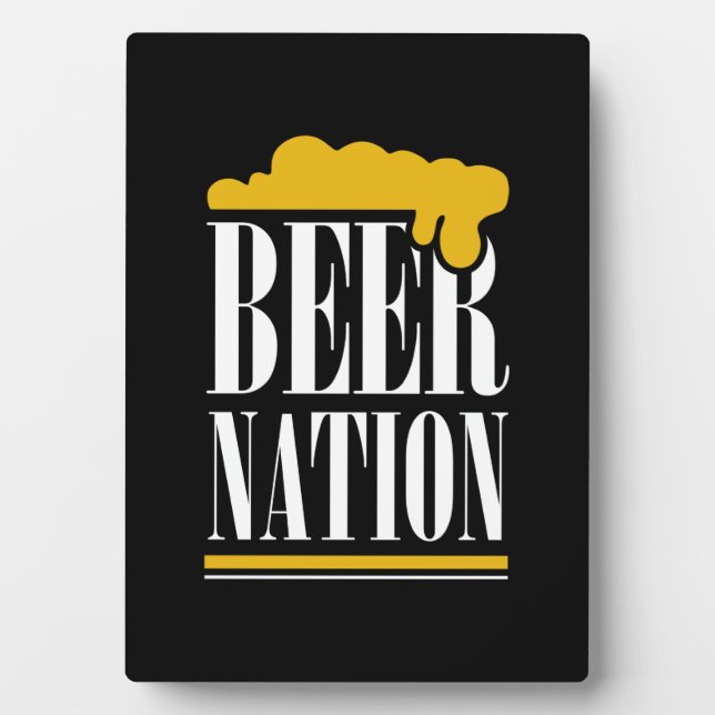 Beer Nation Plaque (Front)