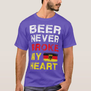 Beer never broke my heart T-Shirt