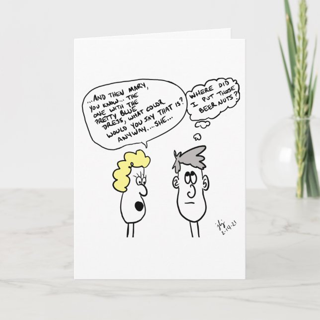 Beer Nuts anniversary card (Front)