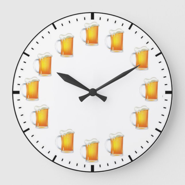 Beer-O-Clock Large Clock (Front)
