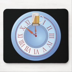 Beer O’ Clock Mouse Mat