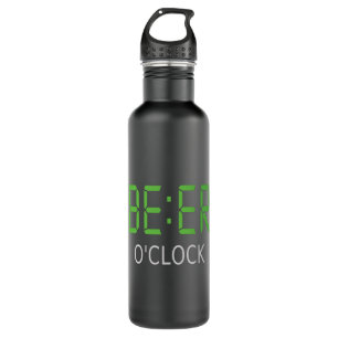 Beer o'clock 710 ml water bottle