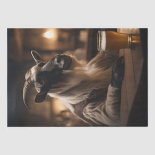 Beer Oclock Goat, Tissue Paper
