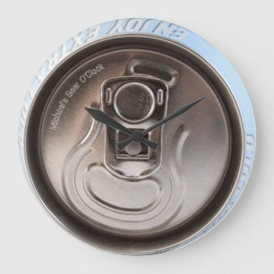 Beer O'Clock Large Clock