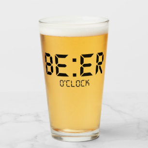 Beer O'Clock Octoberfest Glass