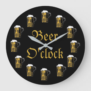Beer O'clock Wall Clock