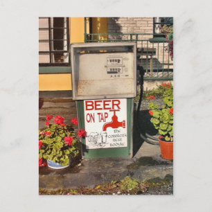 Beer on Tap Postcard