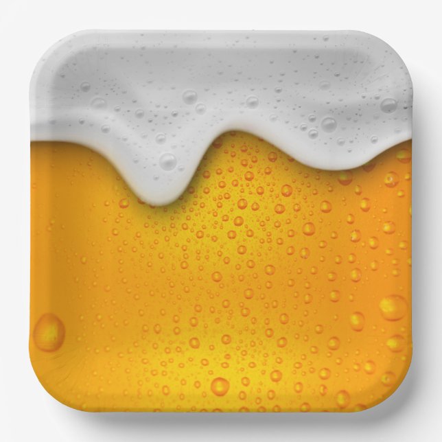 Beer Paper plate (Front)