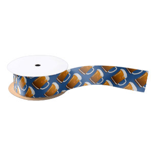 Beer Party Satin Ribbon