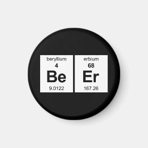 BeEr Periodic Table Magnet