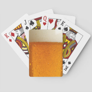 Beer playing cards