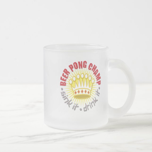 Beer Pong Champ Mug (Right)