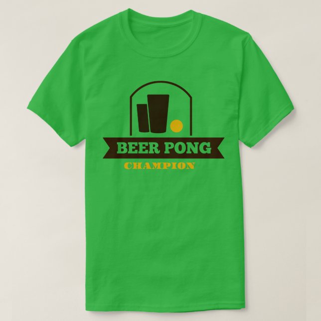 Beer pong champion T-Shirt (Design Front)