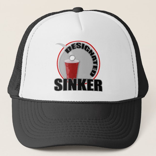 Beer Pong Champion Trucker Hat (Front)