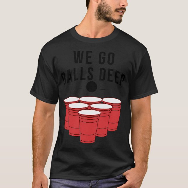 Beer Pong Championship Beer Pong Champion Beer Pon T-Shirt (Front)